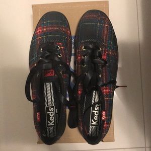 Brand new keds plaid sneakers
